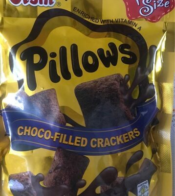 Oishi Pillows Choco-Filled Crackers
