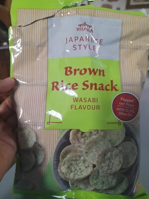 Wasabi Brown Rice Snack