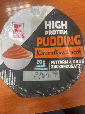 HIGH PROTEIN PUDDING Karamellgeschmack
