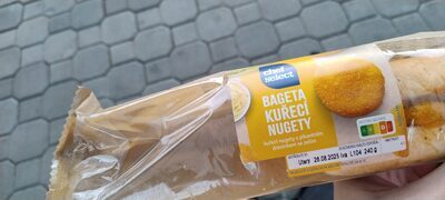 Багета с пилешки нъгети