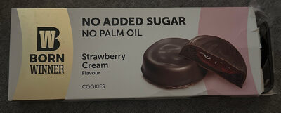 Strawberry Cream Flavour Cookies