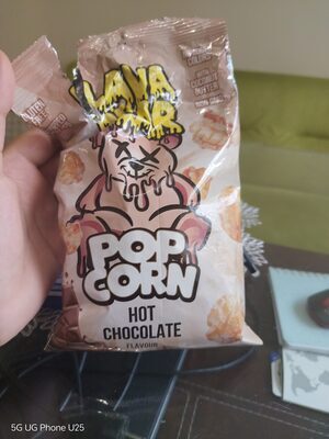 Hot chocolate popcorn
