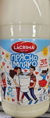 Пастьоризирано краве мляко 3%