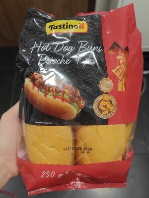 Hot Dog Buns Brioche 4 pcs