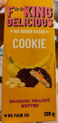 F**king Delicious cookie -banana peanut butter