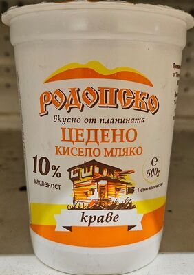 Цедено кисело мляко 10%
