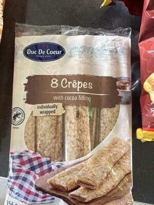 Crepes With Cocoa Filling