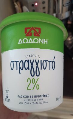 Strained yoghurt 2% fat