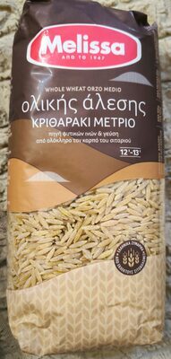 whole wheat orzo medio