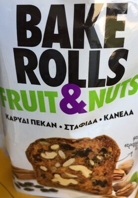 Bake rolls fruits & nuts
