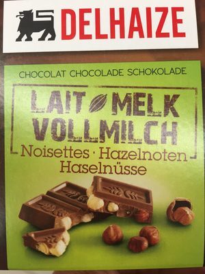 Chocolat lait noisettes