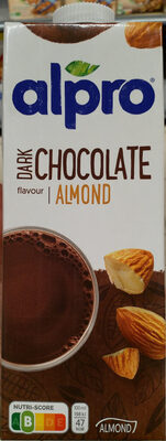 Almond dark chocolate drink