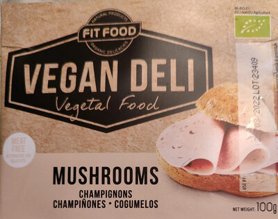 Organic Veggi Cold Cuts Mushroom
