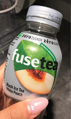 Fuse Tea Black Ice Tea White Peach 500ML