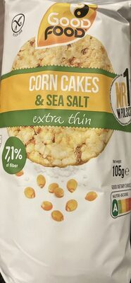 Corn Cakes & SEA SALT, extra thin