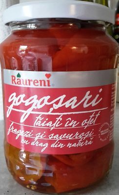 Gogoșari tăiați în oțet