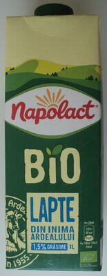 Lapte de consum ecologic 1,5%