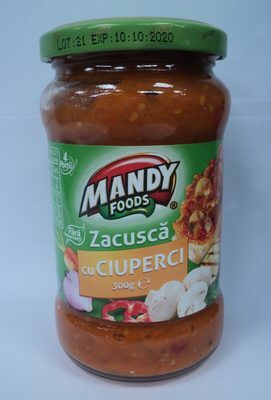 Mandy Zacuscă cu ciuperci