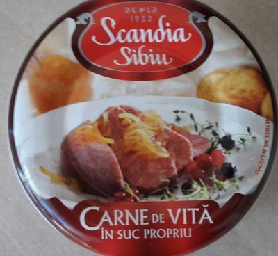 Scandia Carne de vită în suc propriu