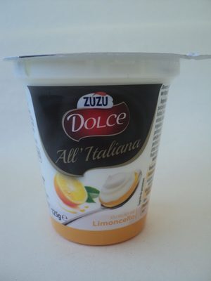 Zuzu Dolce Desert din iaurt si branza mascarpone cu crema cu gust de Limoncello