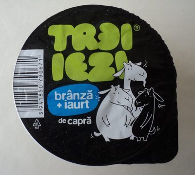 Trei iezi Branza cu iaurt de capra