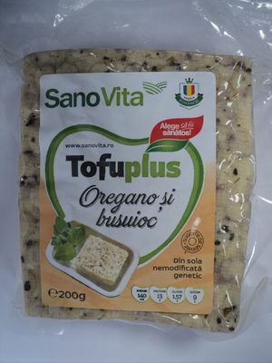 SanoVita Tofu cu oregano si busuioc