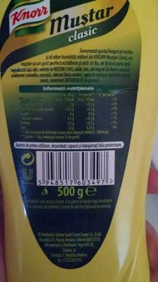 Mustar Clasic Knorr