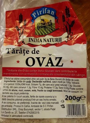 Pirifan Tărâțe de ovăz