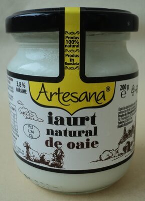 Artesana Iaurt natural de oaie