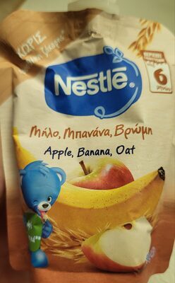 Naturnes manzana, plátano y avena