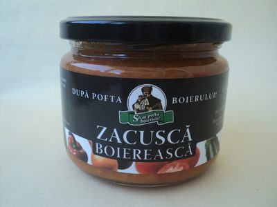Să ai poftă boierule! Zacuscă boierească
