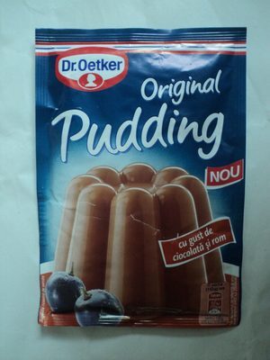 Dr.Oetker Praf de budincă cu gust de ciocolată și rom