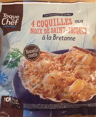 Coquilles aux noix de saint-jacques a la bretonne