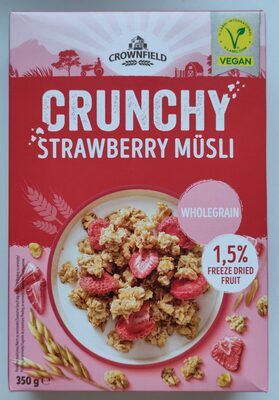 CRUNCHY STRAWBERRY MÜSLI