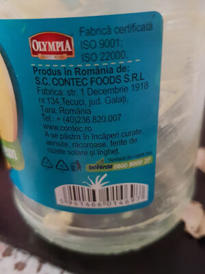Mustar Cu Hrean 314G Olympiasenape Con Rafano 314G Olympia