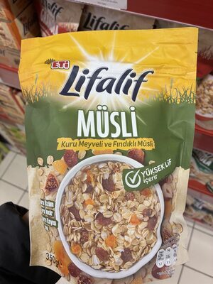 Lifalif Müsli Kuru Meyveli ve Fındıklı
