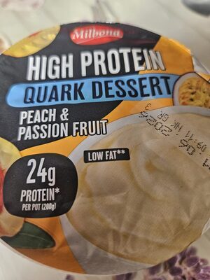 Peach-Passion Fruit Quark-Based