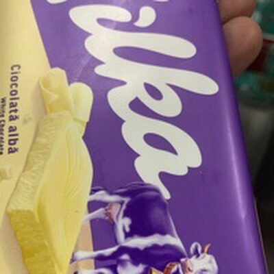 MILKA Ciocolatå alba