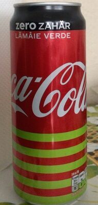 Coca Cola Zero Açúcar Lima