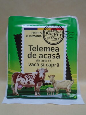 Telemea de acasă din lapte de vacă și capră