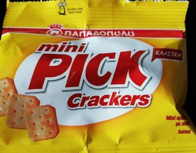 Mini pick crackers