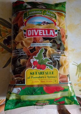 85 Farfalle al Pomodoro e Spinaci