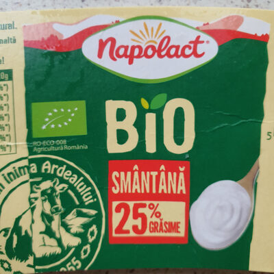 smântână 25% grasime