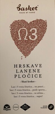 Hrskave lanene pločice