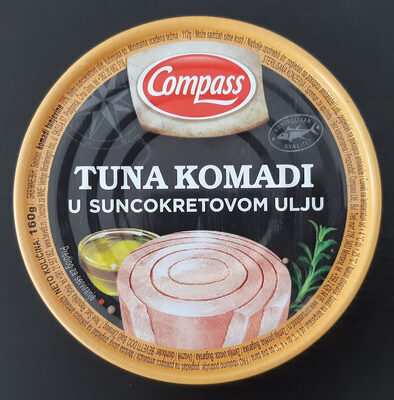 Tuna komadi u suncokretovom ulju