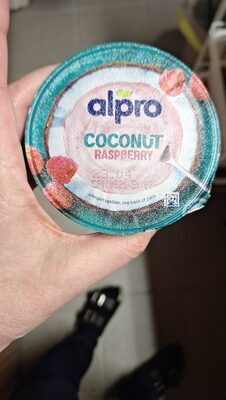 Alpro coconut raspberry