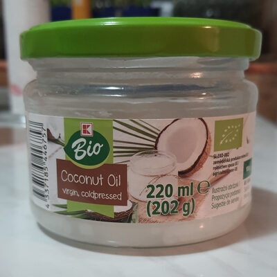 Coconut oil, virgin, coldpressed