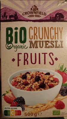 Bio Knusper Müsli Früchte