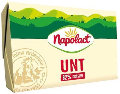 unt Napolact 82% gras.