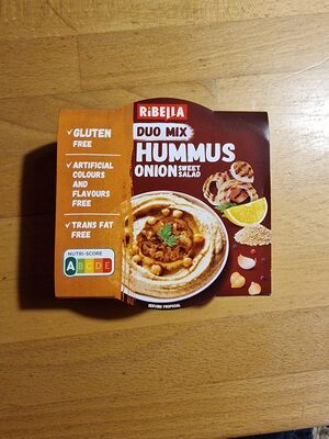 DUO MIX Hummus Onion Sweet Salad